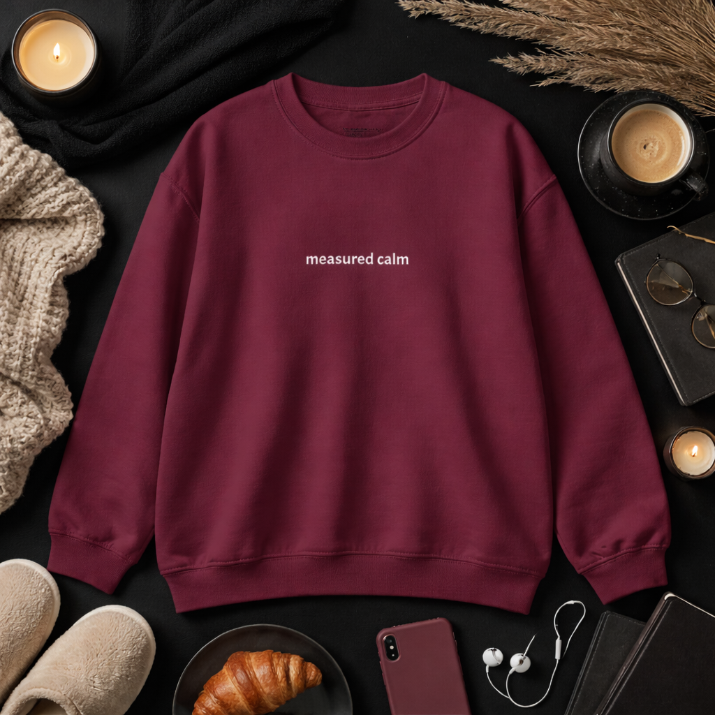 Measured calm — Classic Crewneck Sweatshirt
