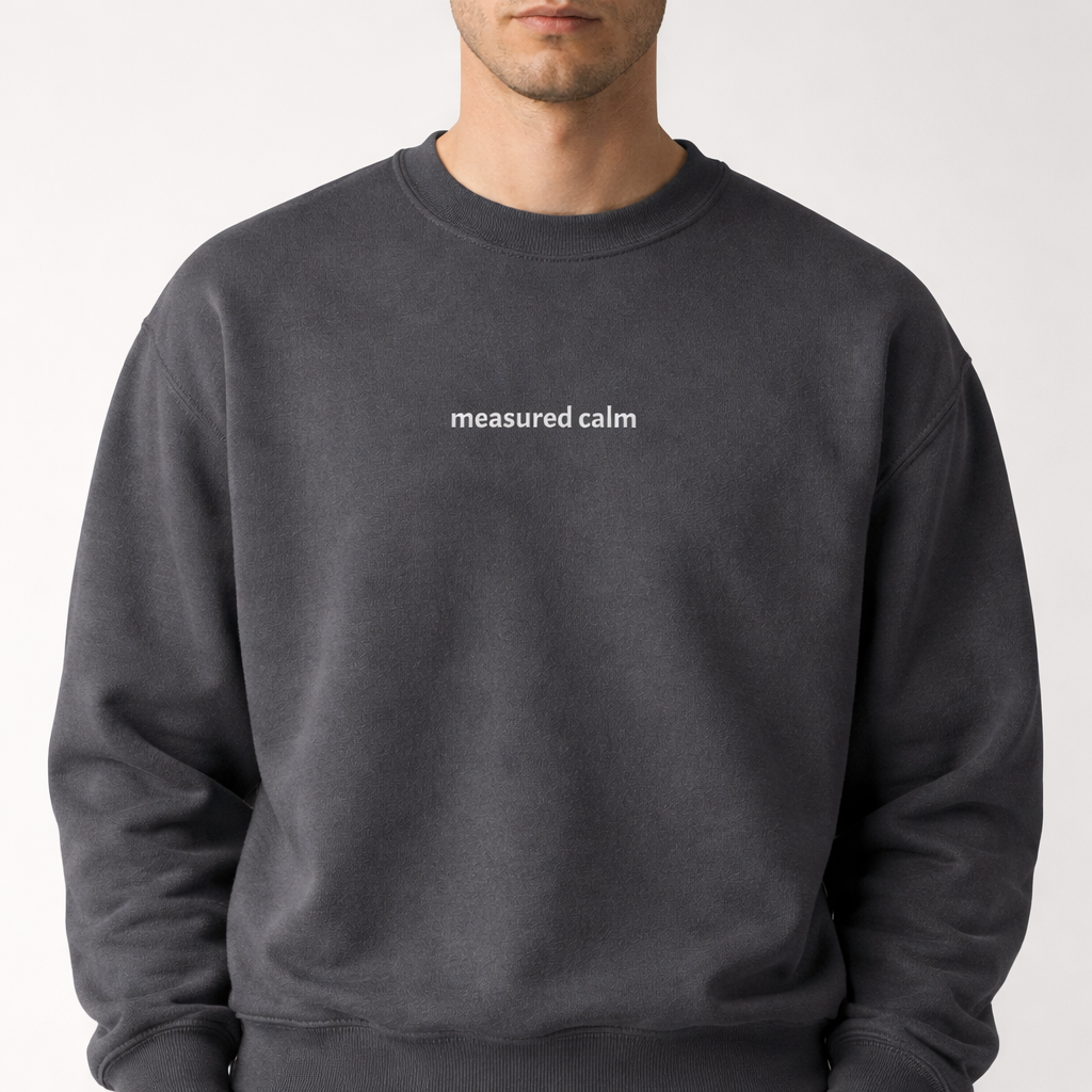 Measured calm — Classic Crewneck Sweatshirt
