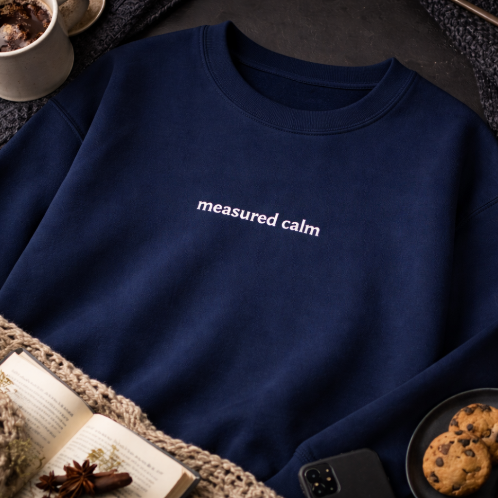 Measured calm — Classic Crewneck Sweatshirt