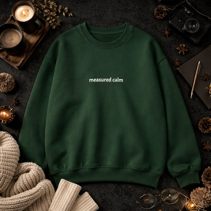 Measured calm — Classic Crewneck Sweatshirt