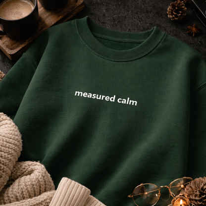 Measured calm — Classic Crewneck Sweatshirt