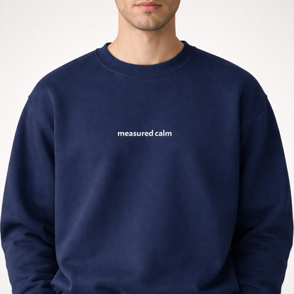 Measured calm — Classic Crewneck Sweatshirt