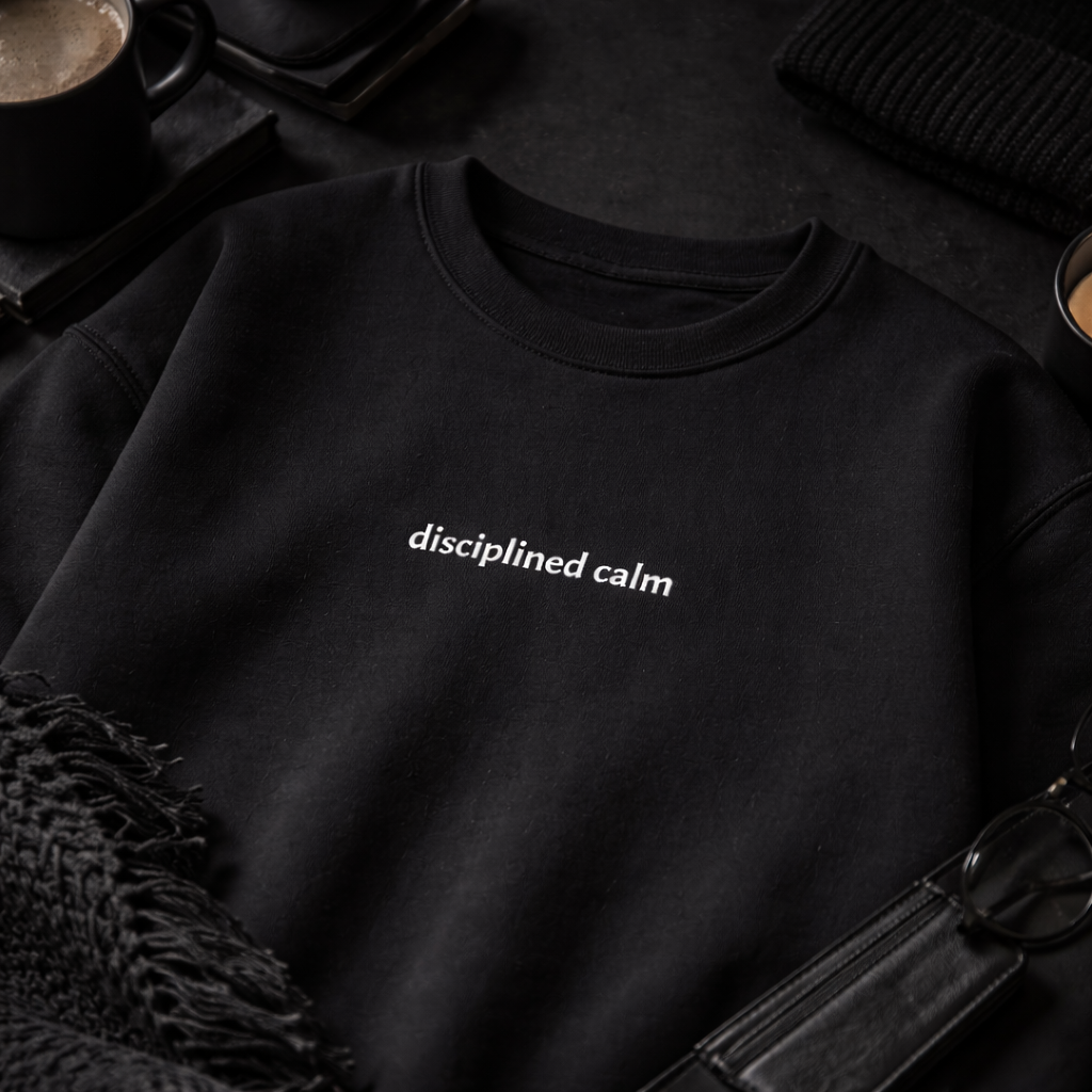 Disciplined calm — Classic Crewneck Sweatshirt