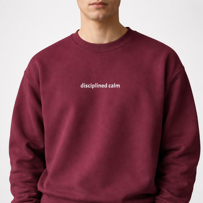 Disciplined calm — Classic Crewneck Sweatshirt