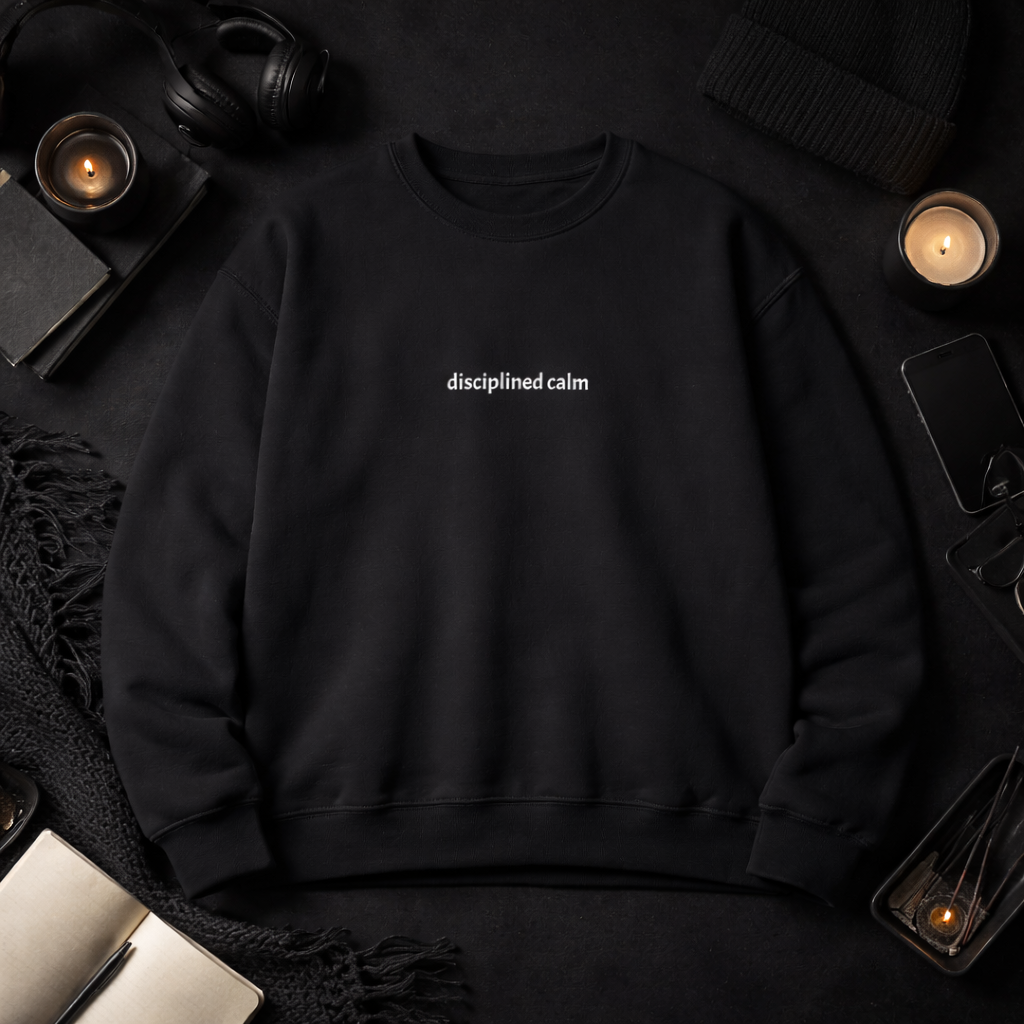 Disciplined calm — Classic Crewneck Sweatshirt