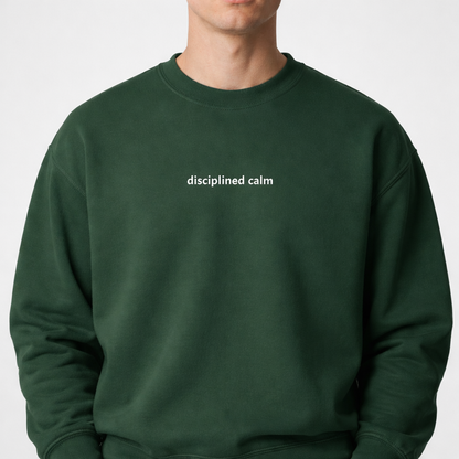 Disciplined calm — Classic Crewneck Sweatshirt