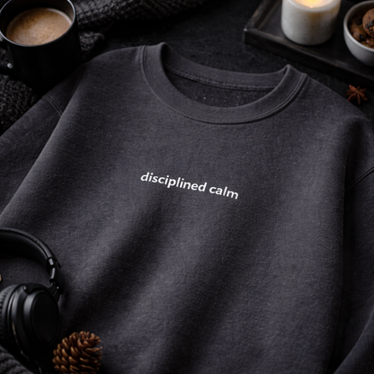 Disciplined calm — Classic Crewneck Sweatshirt