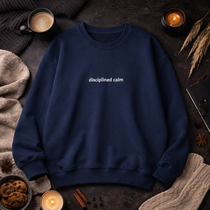 Disciplined calm — Classic Crewneck Sweatshirt