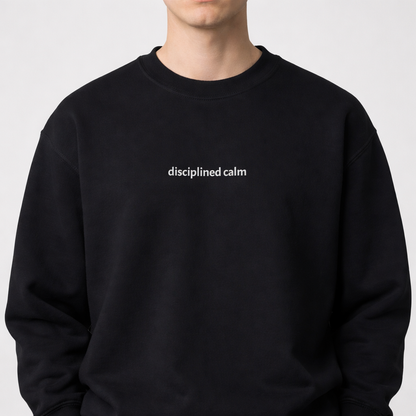 Disciplined calm — Classic Crewneck Sweatshirt