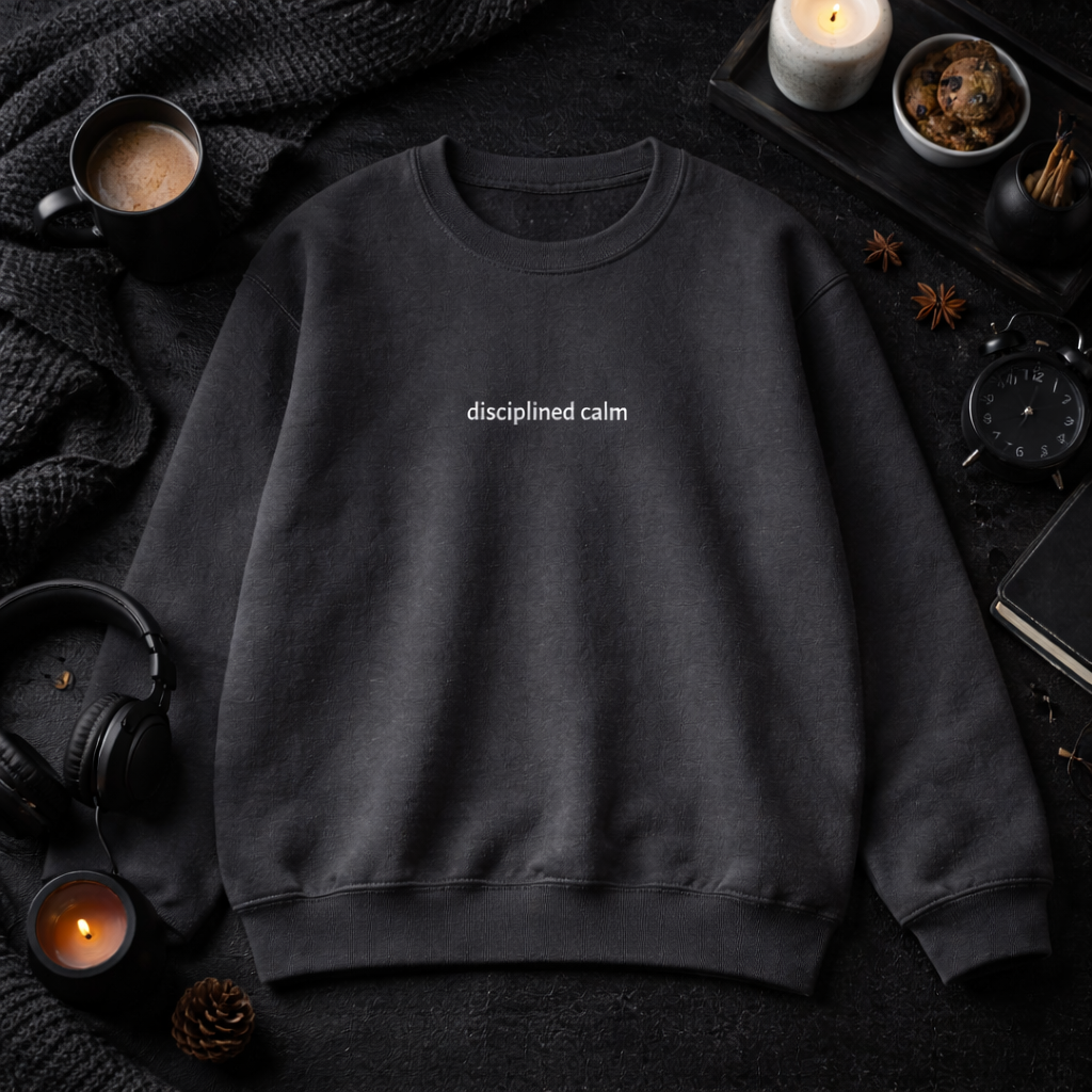 Disciplined calm — Classic Crewneck Sweatshirt