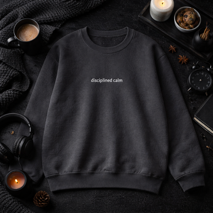 Disciplined calm — Classic Crewneck Sweatshirt