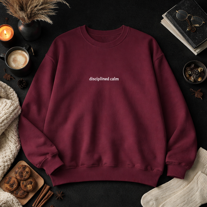 Disciplined calm — Classic Crewneck Sweatshirt
