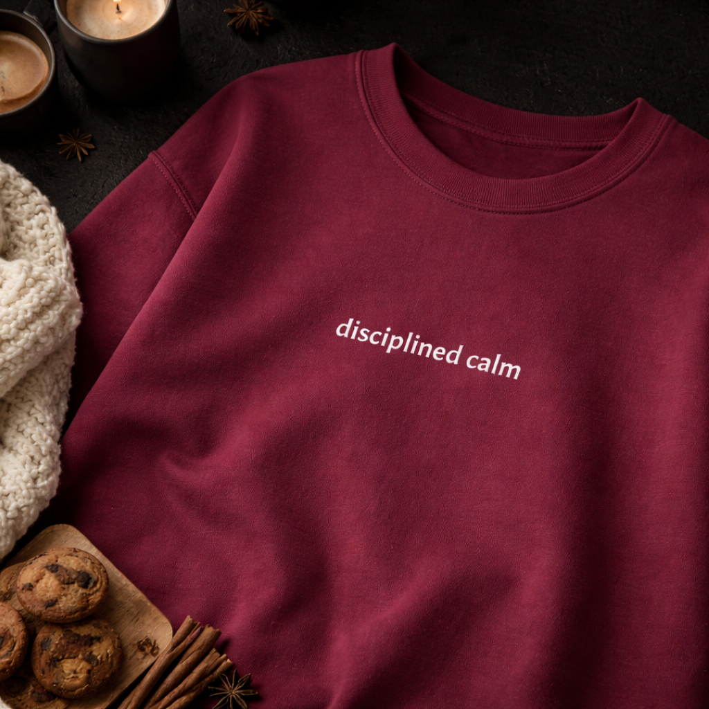 Disciplined calm — Classic Crewneck Sweatshirt