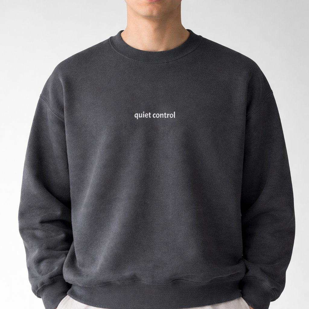 Quiet control — Classic Crewneck Sweatshirt