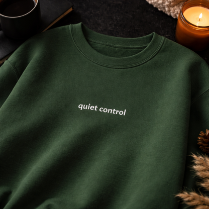 Quiet control — Classic Crewneck Sweatshirt