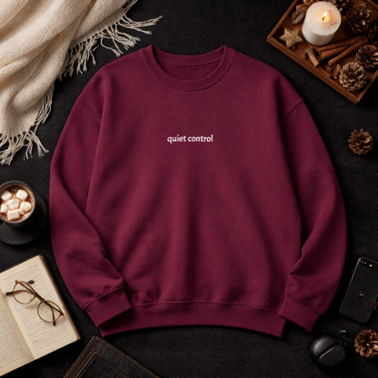 Quiet control — Classic Crewneck Sweatshirt