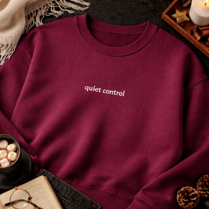 Quiet control — Classic Crewneck Sweatshirt