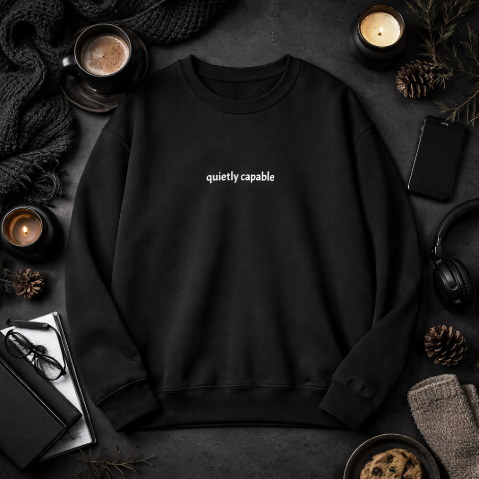 Quietly capable — Classic Crewneck Sweatshirt