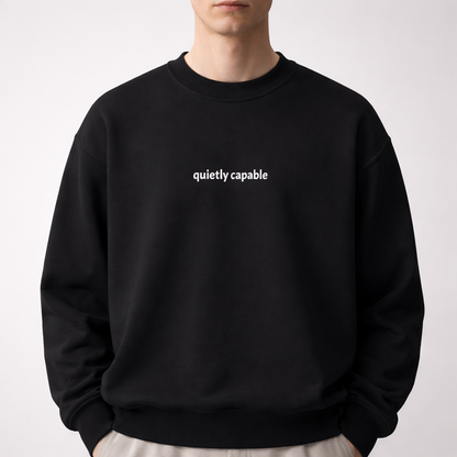 Quietly capable — Classic Crewneck Sweatshirt