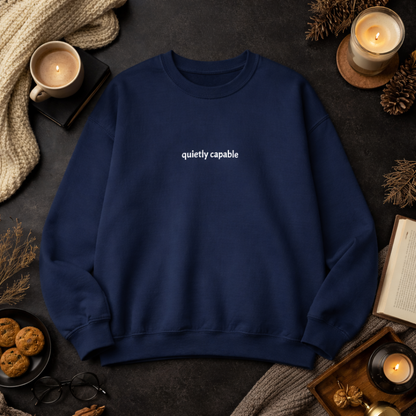 Quietly capable — Classic Crewneck Sweatshirt