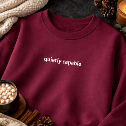 Quietly capable — Classic Crewneck Sweatshirt
