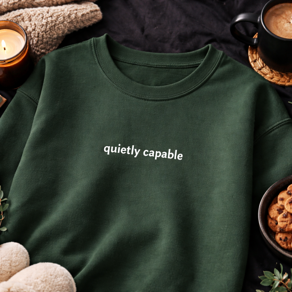 Quietly capable — Classic Crewneck Sweatshirt