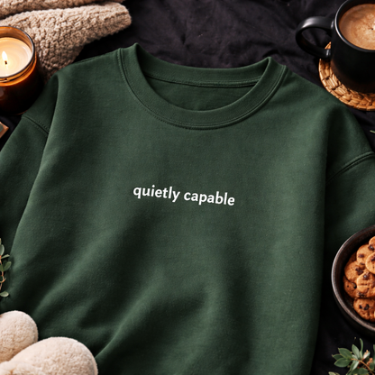 Quietly capable — Classic Crewneck Sweatshirt