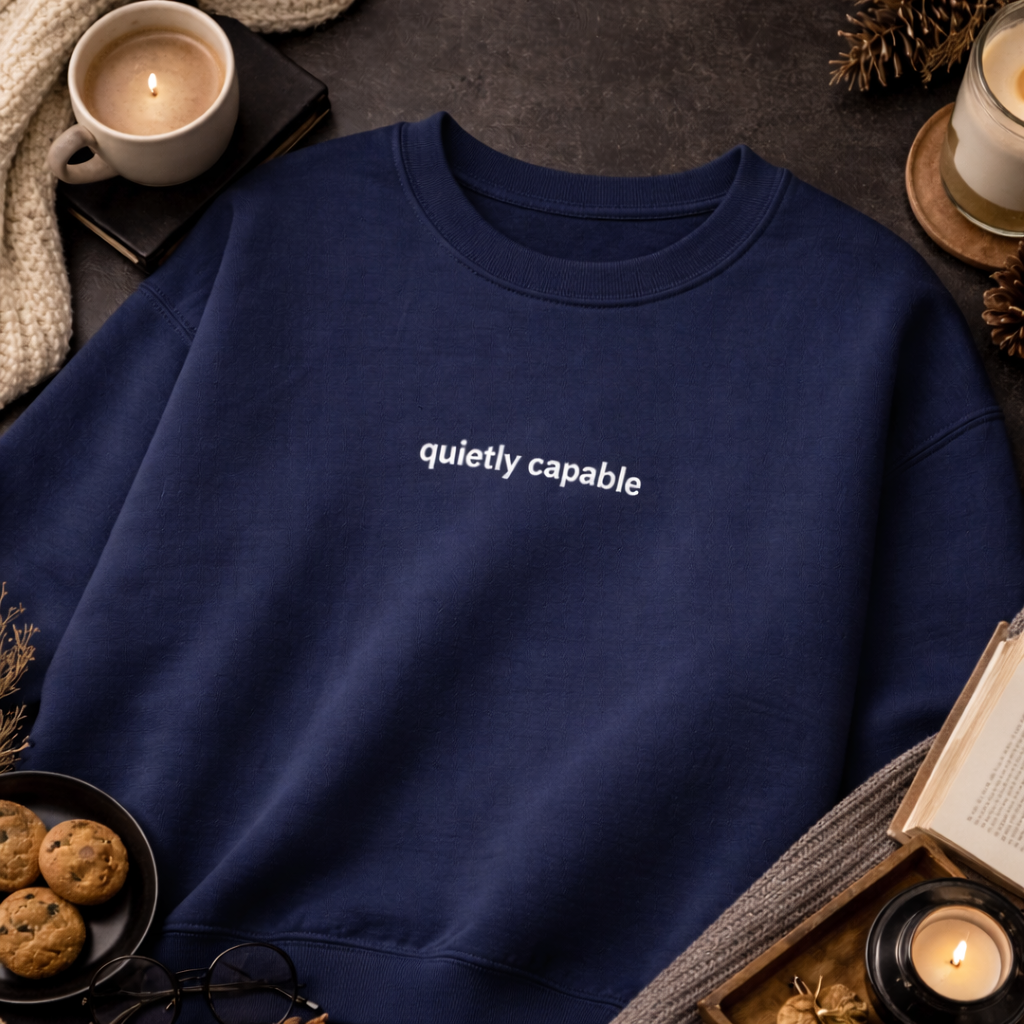 Quietly capable — Classic Crewneck Sweatshirt