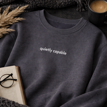 Quietly capable — Classic Crewneck Sweatshirt