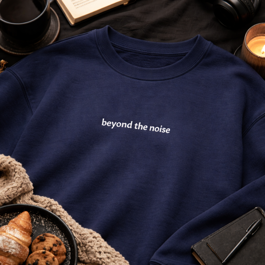 Beyond the noise — Classic Crewneck Sweatshirt