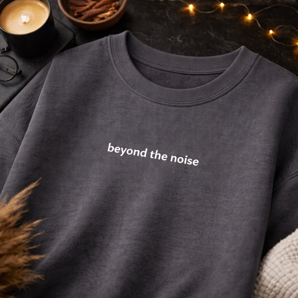 Beyond the noise — Classic Crewneck Sweatshirt