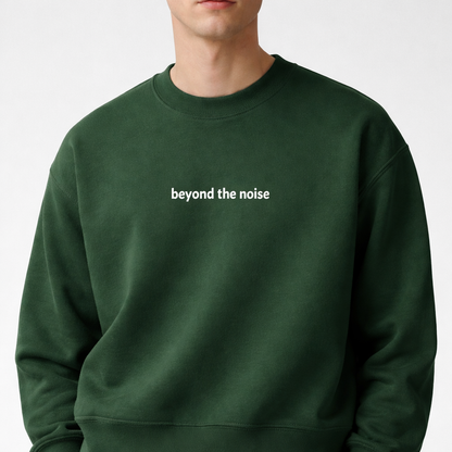 Beyond the noise — Classic Crewneck Sweatshirt