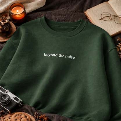Beyond the noise — Classic Crewneck Sweatshirt