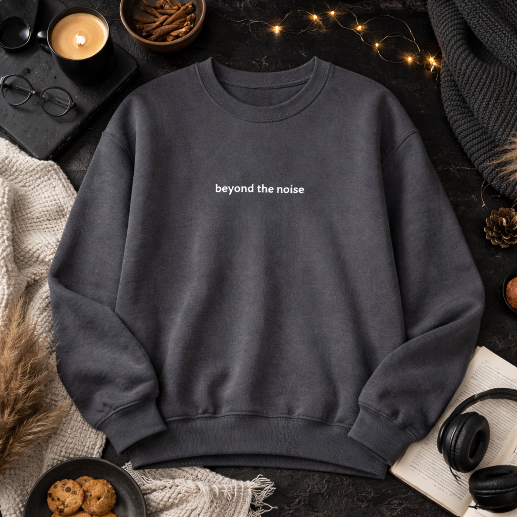 Beyond the noise — Classic Crewneck Sweatshirt