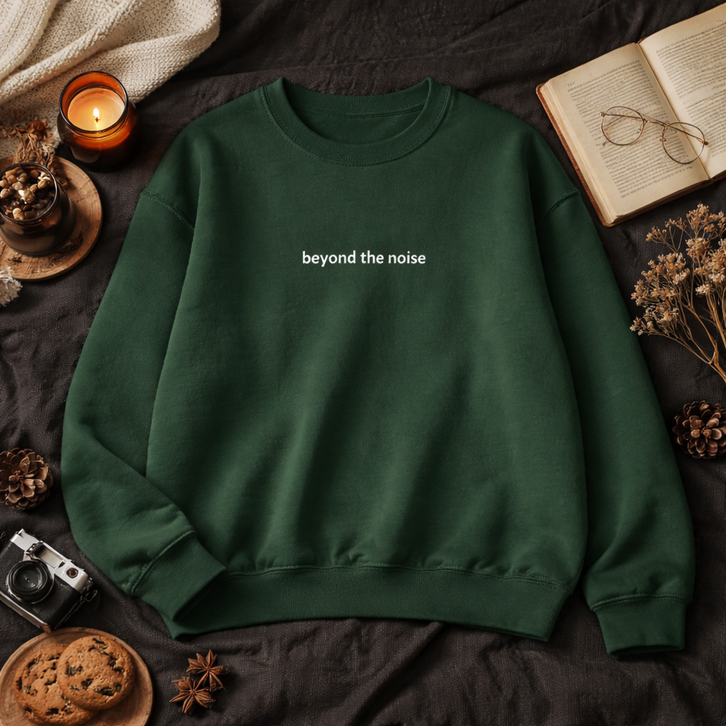Beyond the noise — Classic Crewneck Sweatshirt