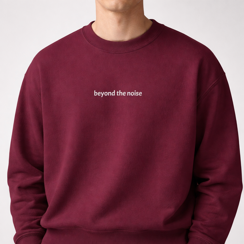 Beyond the noise — Classic Crewneck Sweatshirt