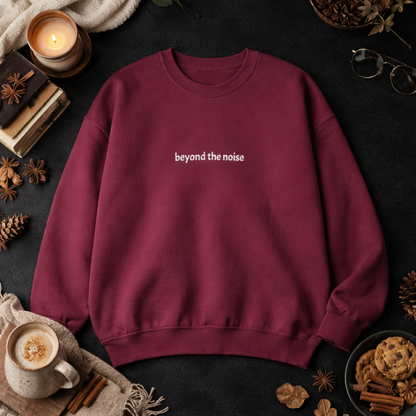 Beyond the noise — Classic Crewneck Sweatshirt