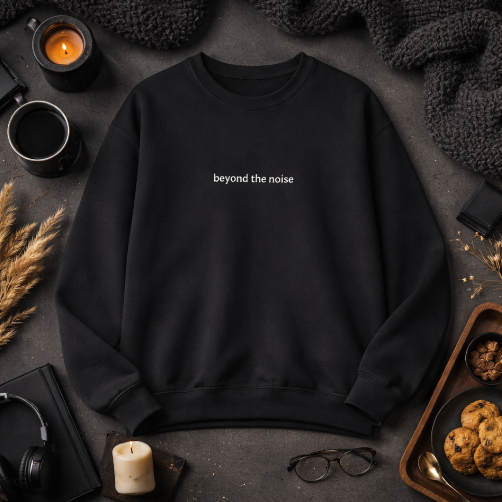 Beyond the noise — Classic Crewneck Sweatshirt