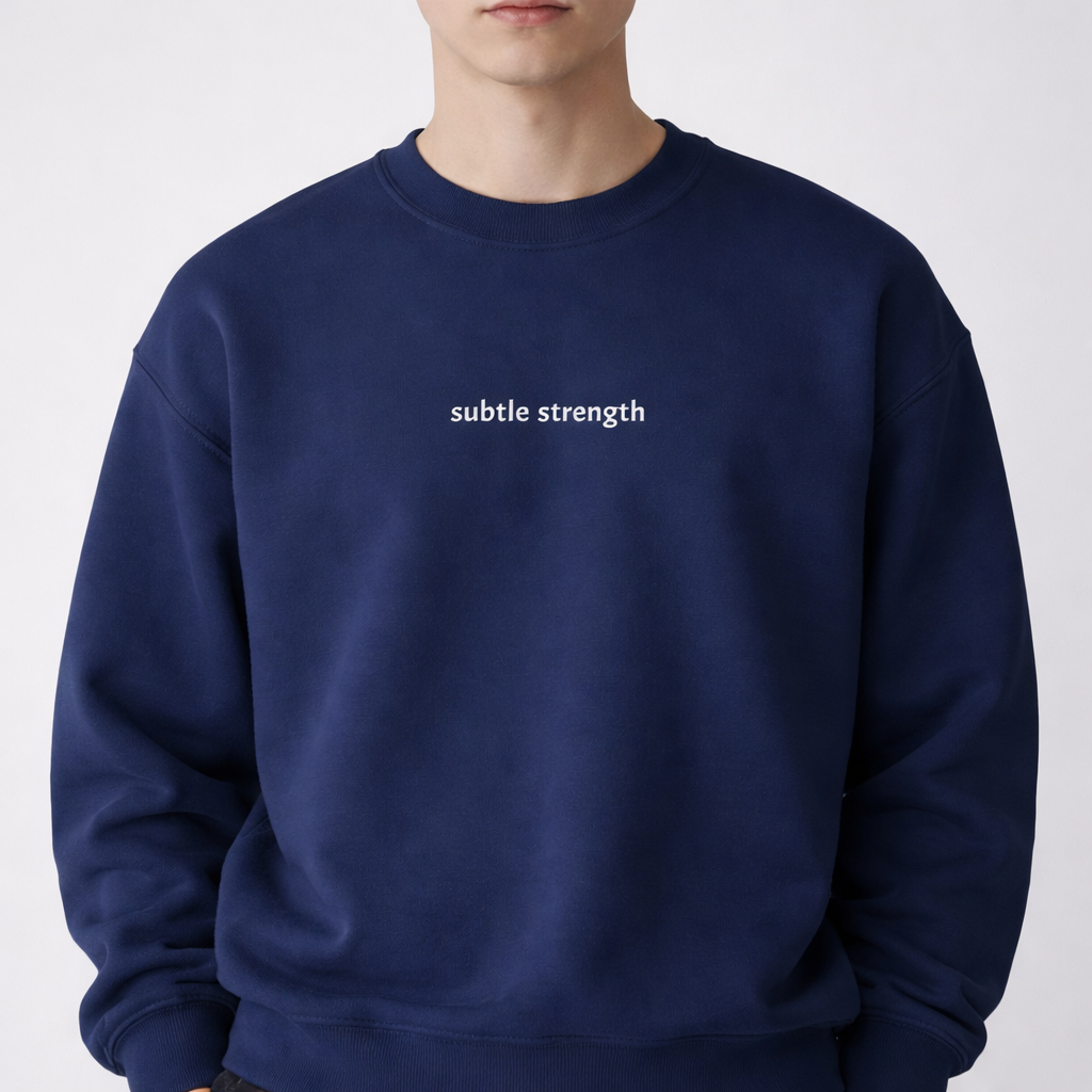 Subtle strength — Classic Crewneck Sweatshirt