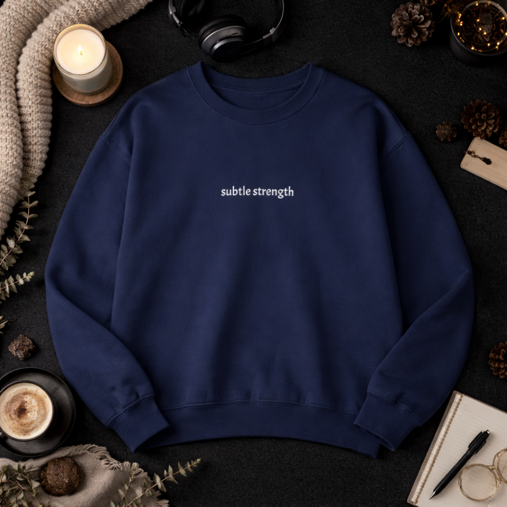 Subtle strength — Classic Crewneck Sweatshirt
