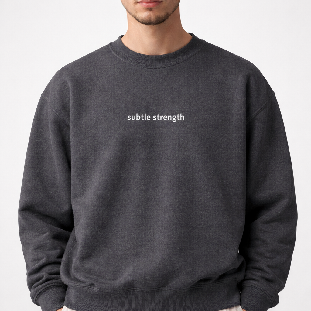 Subtle strength — Classic Crewneck Sweatshirt