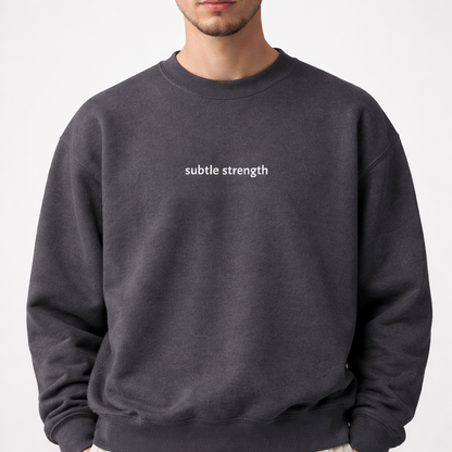 Subtle strength — Classic Crewneck Sweatshirt