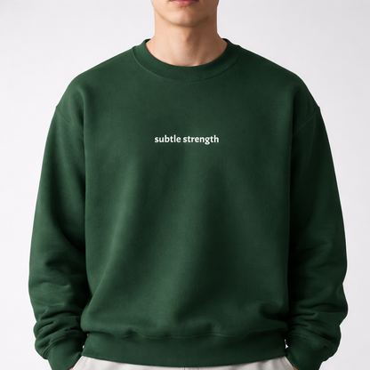Subtle strength — Classic Crewneck Sweatshirt