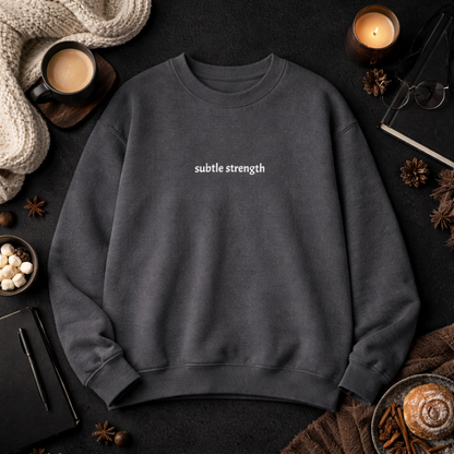 Subtle strength — Classic Crewneck Sweatshirt
