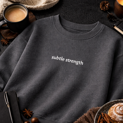 Subtle strength — Classic Crewneck Sweatshirt