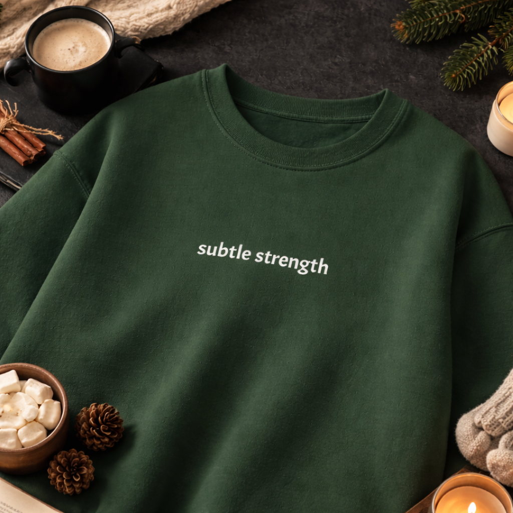 Subtle strength — Classic Crewneck Sweatshirt