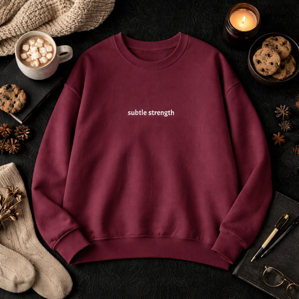 Subtle strength — Classic Crewneck Sweatshirt