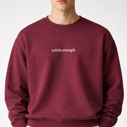 Subtle strength — Classic Crewneck Sweatshirt