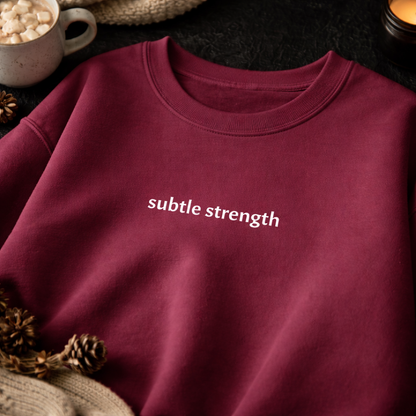Subtle strength — Classic Crewneck Sweatshirt