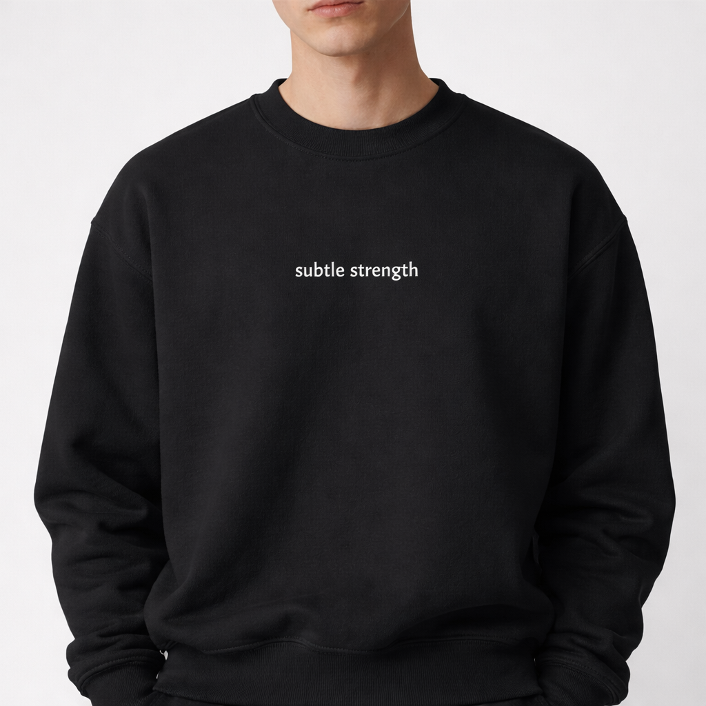 Subtle strength — Classic Crewneck Sweatshirt